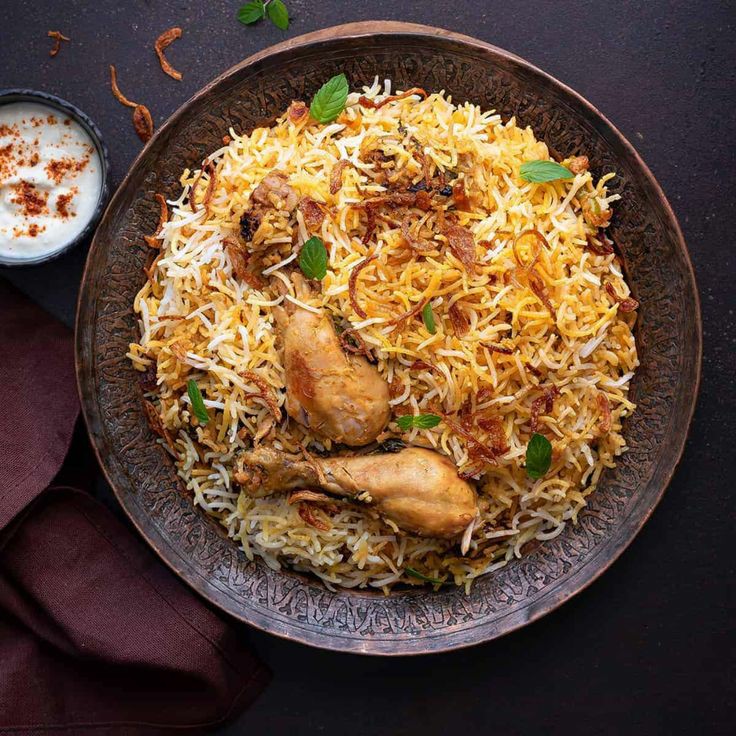 Chicken biryani in Marathi 