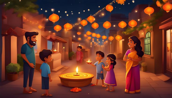 Maza avadta san diwali nibandh in marathi